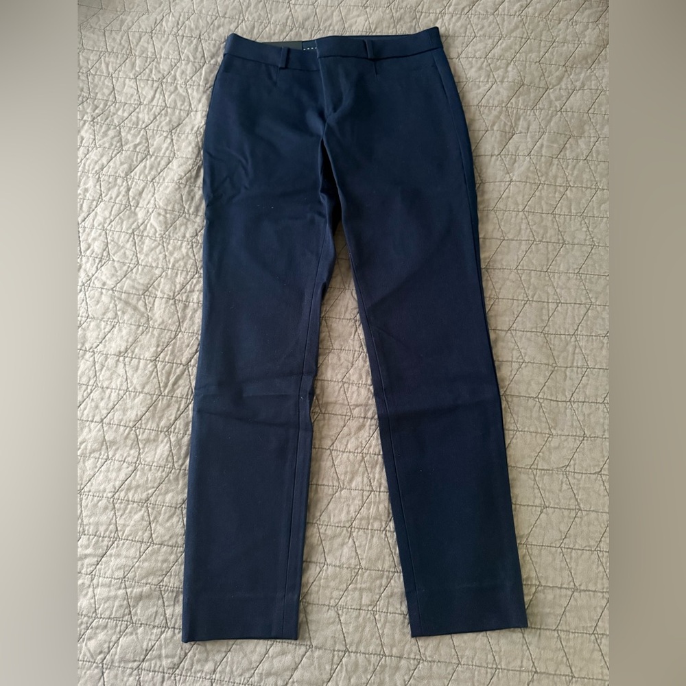 NWT Banana Republic Navy Blue Modern Sloan Pants size 2 R